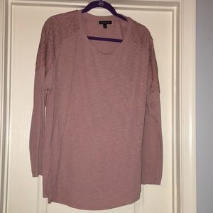 Blouse with Crochet Detail